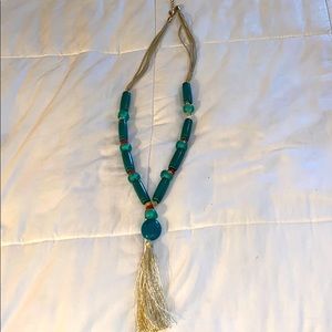 Chico’s turquoise necklace